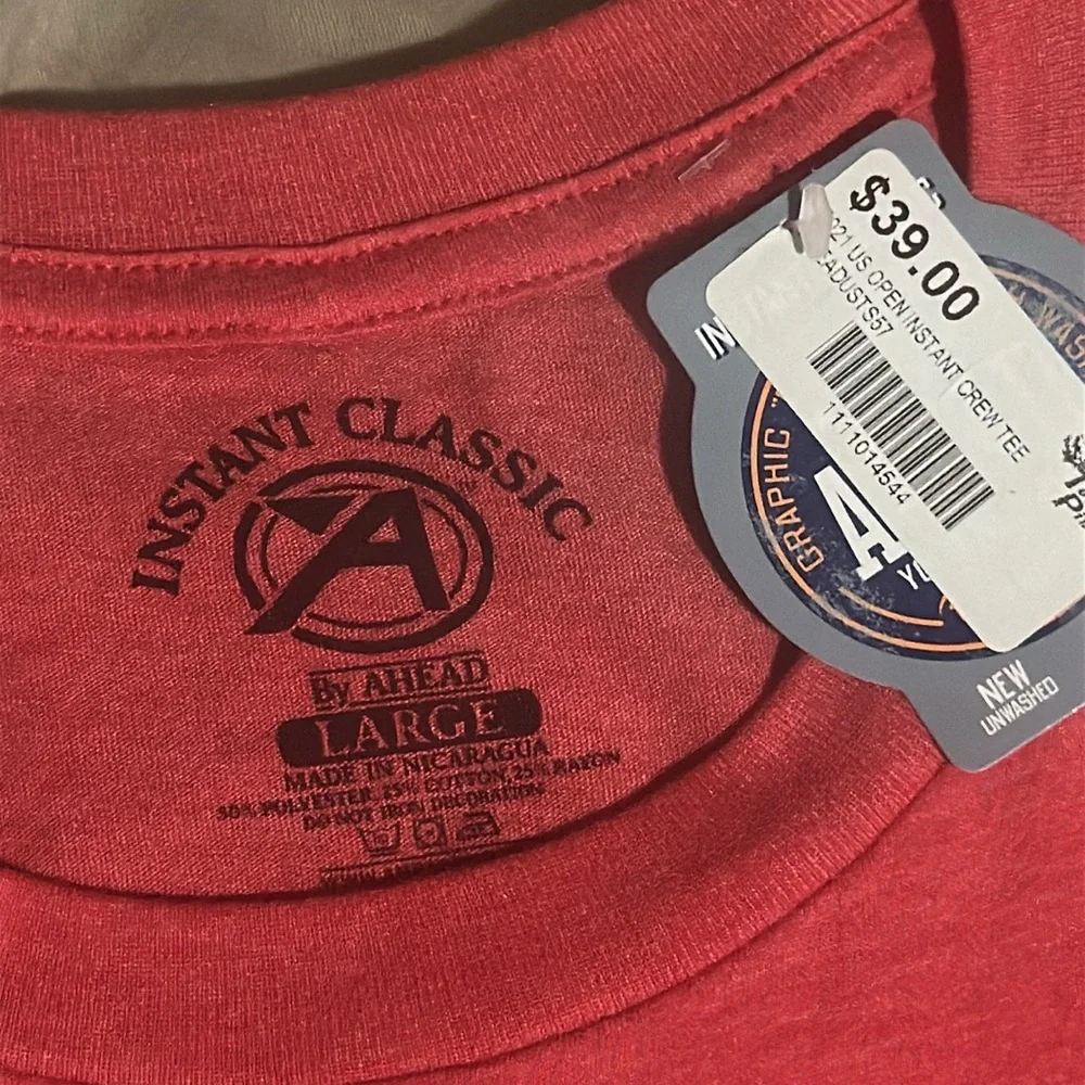Torrey Pines, U.S Open 2021 Red Instant Classic Tee. NWT still. - Picture 2 of 5